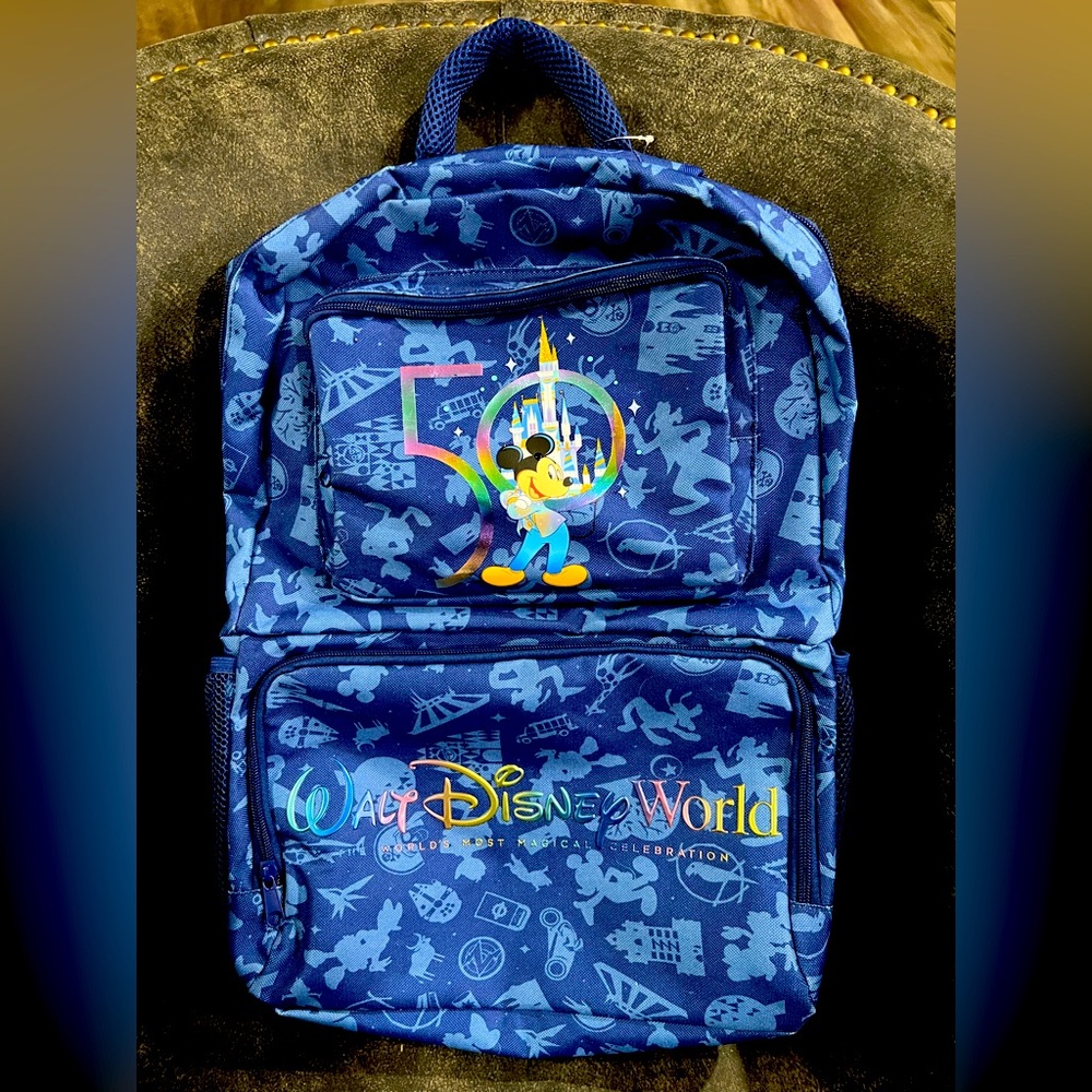 Walt Disney World 50th anniversary Cooler backpack.